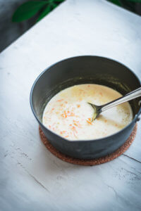 Carrot and Coconut Milk